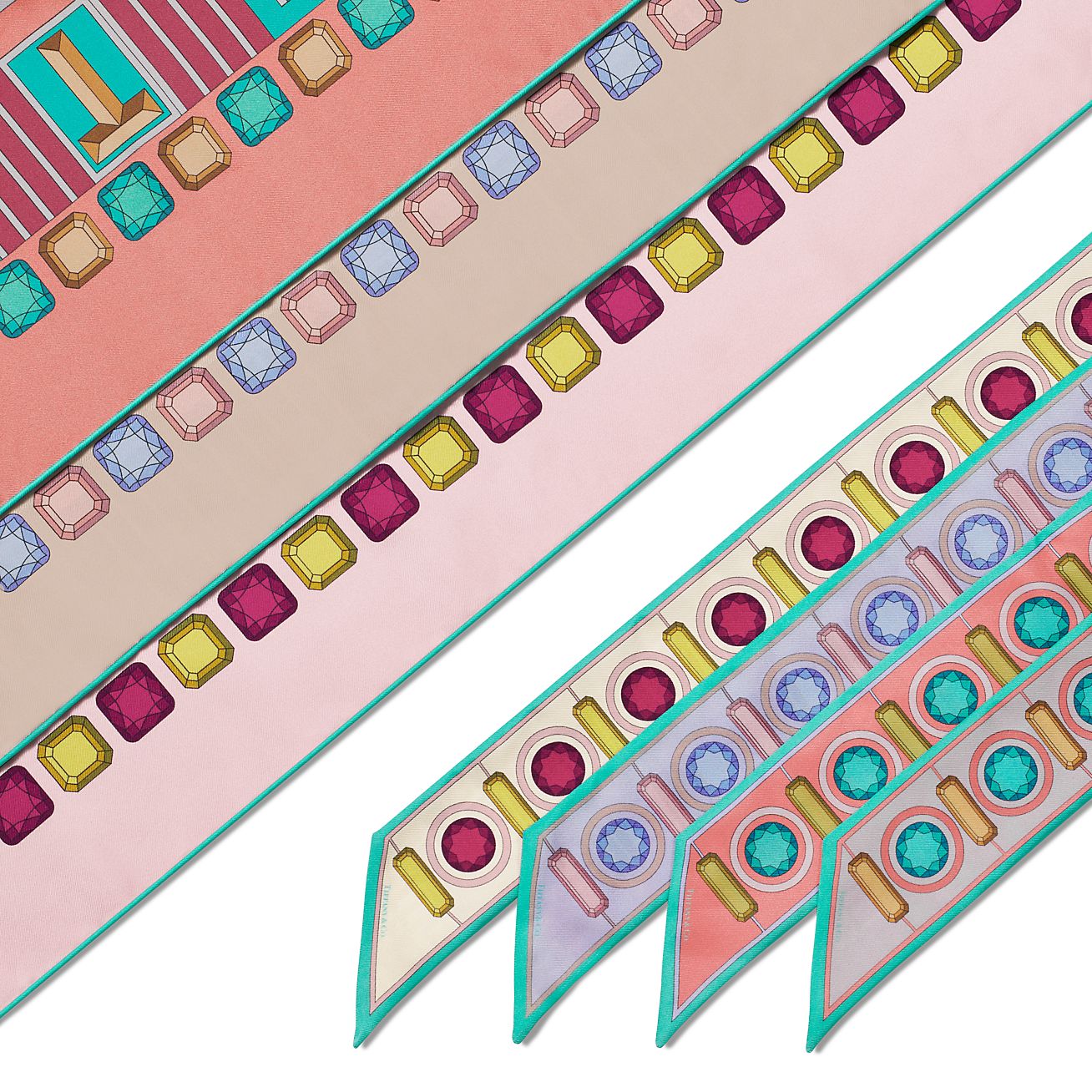 Tiffany Facets Ribbon Scarf