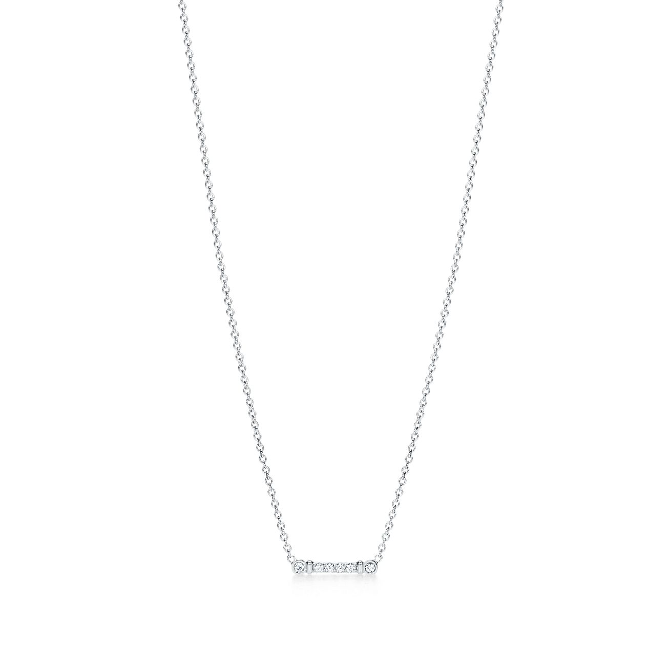 Sterling Silver T Bar Necklace By Hersey Silversmiths |  notonthehighstreet.com