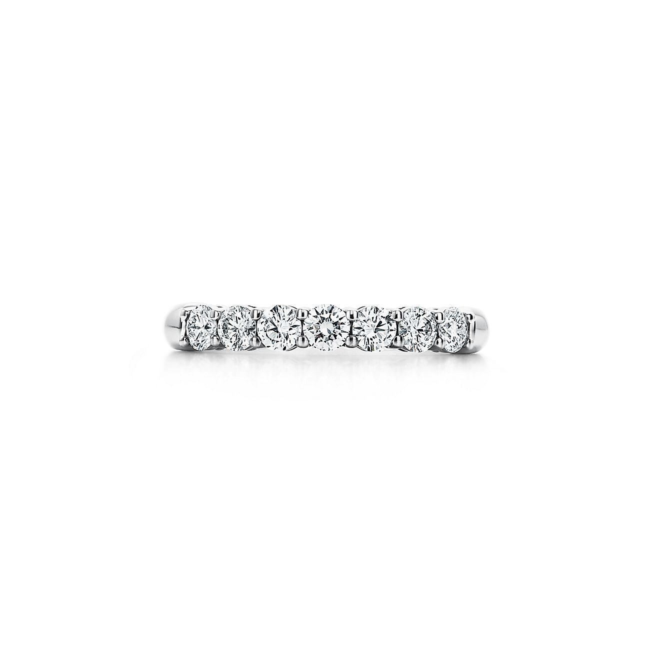 Tiffany Forever Band Ring in with a Half-circle of 3 mm Wide Tiffany & Co.