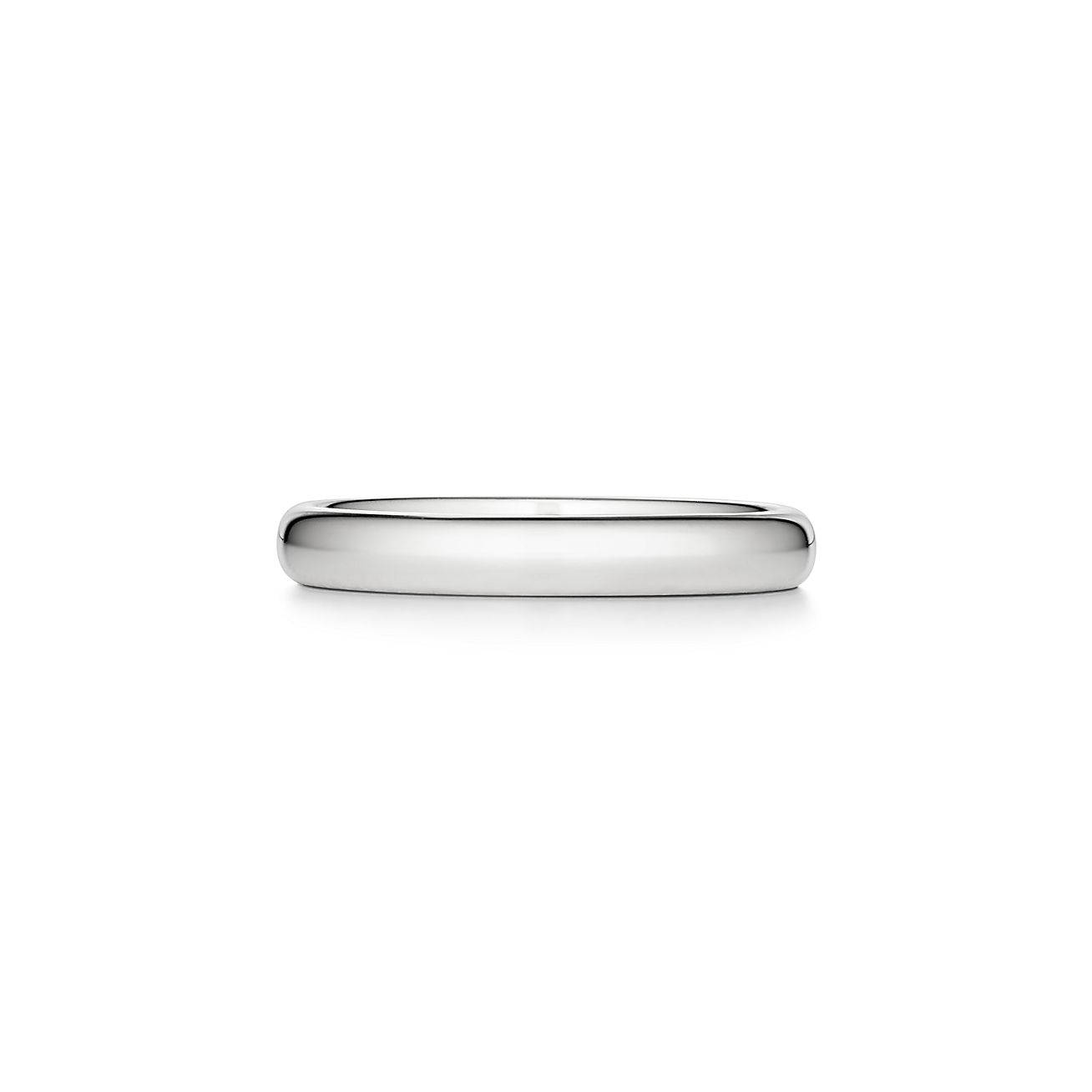 Let op Oneffenheden toespraak Tiffany Forever Wedding Band Ring in Platinum, 3 mm Wide | Tiffany & Co.