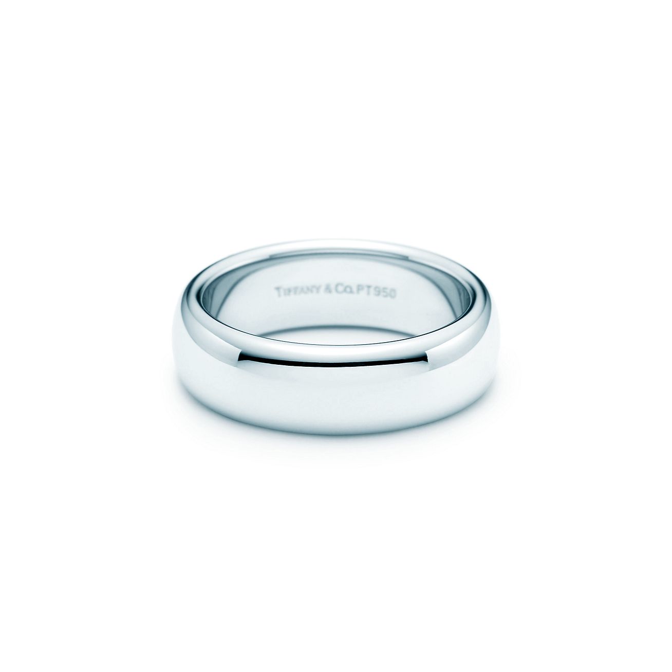Tiffany & Co Platinum 6mm Mens Band Ring Size 11 | eBay