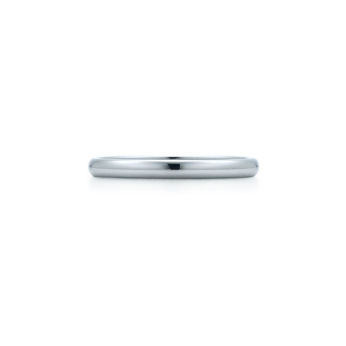 Tiffany Forever Wedding Band Ring in Platinum, 2 mm Wide | Tiffany