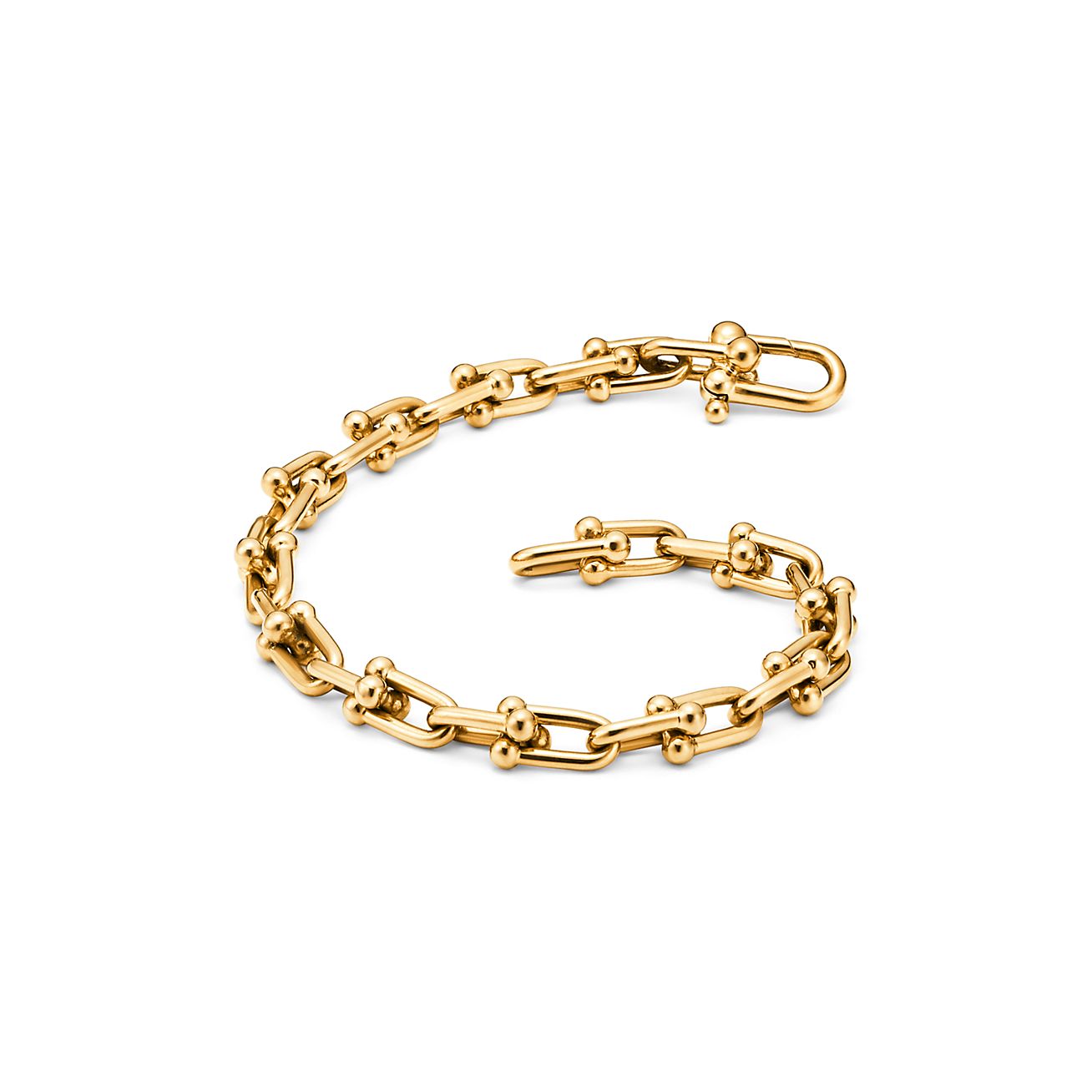 tiffany hardwear gold bracelet