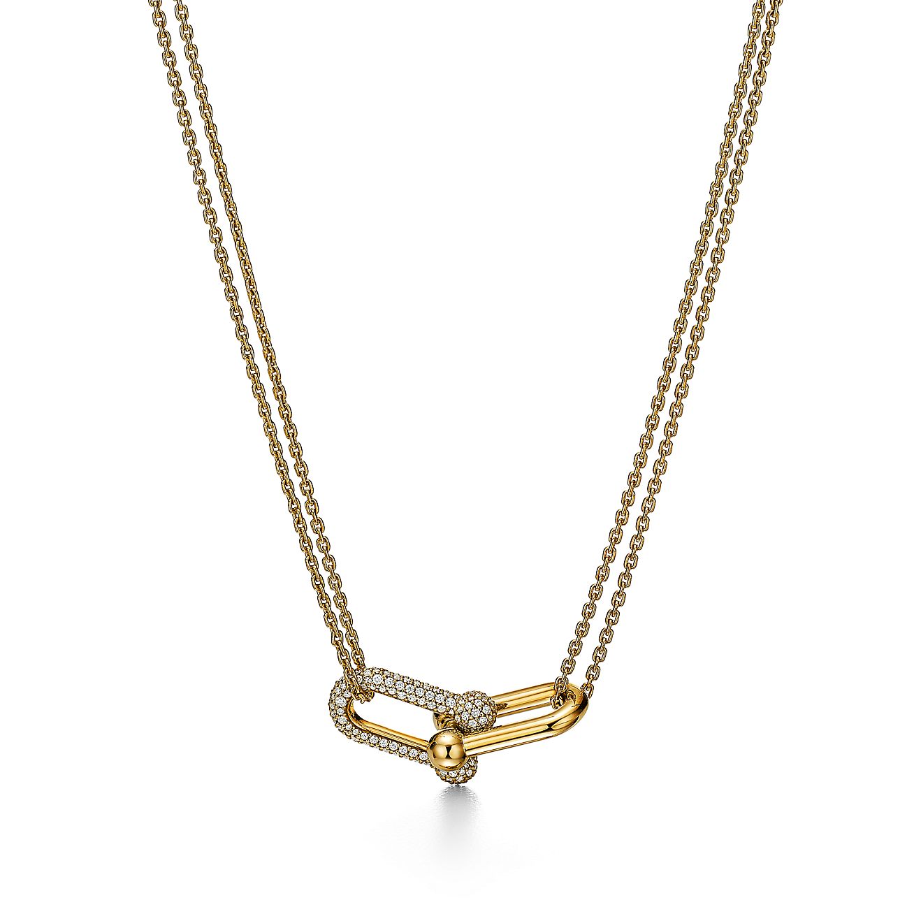 tiffany hardwear chain necklace