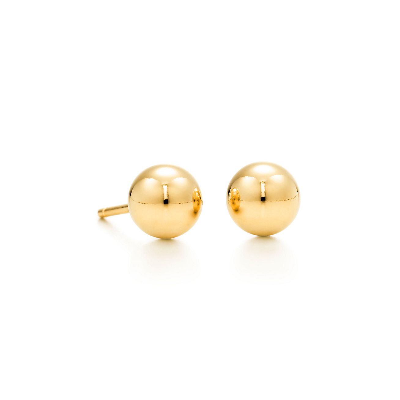 Tiffany Hardwear Ball Earrings In 18k Gold Co