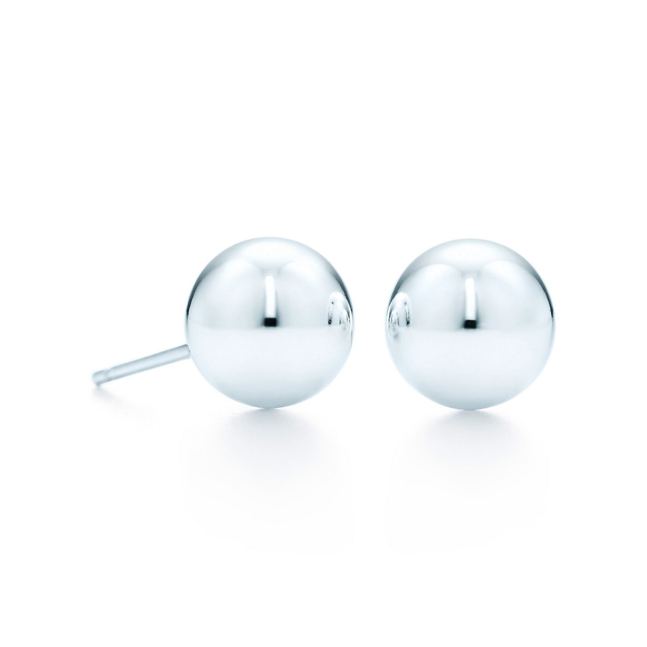 Tiffany Hardwear Ball Earrings In Sterling Silver Co Tiffany Hardwear Ball Earrings