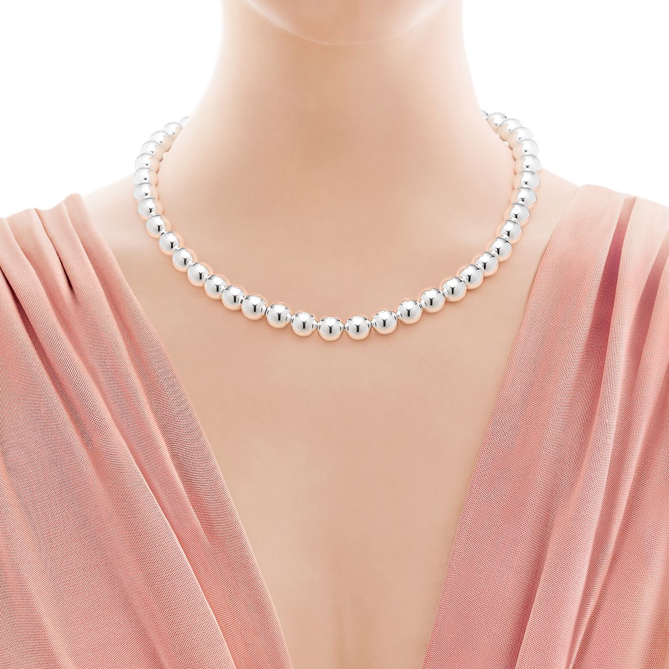 tiffany ball and chain necklace