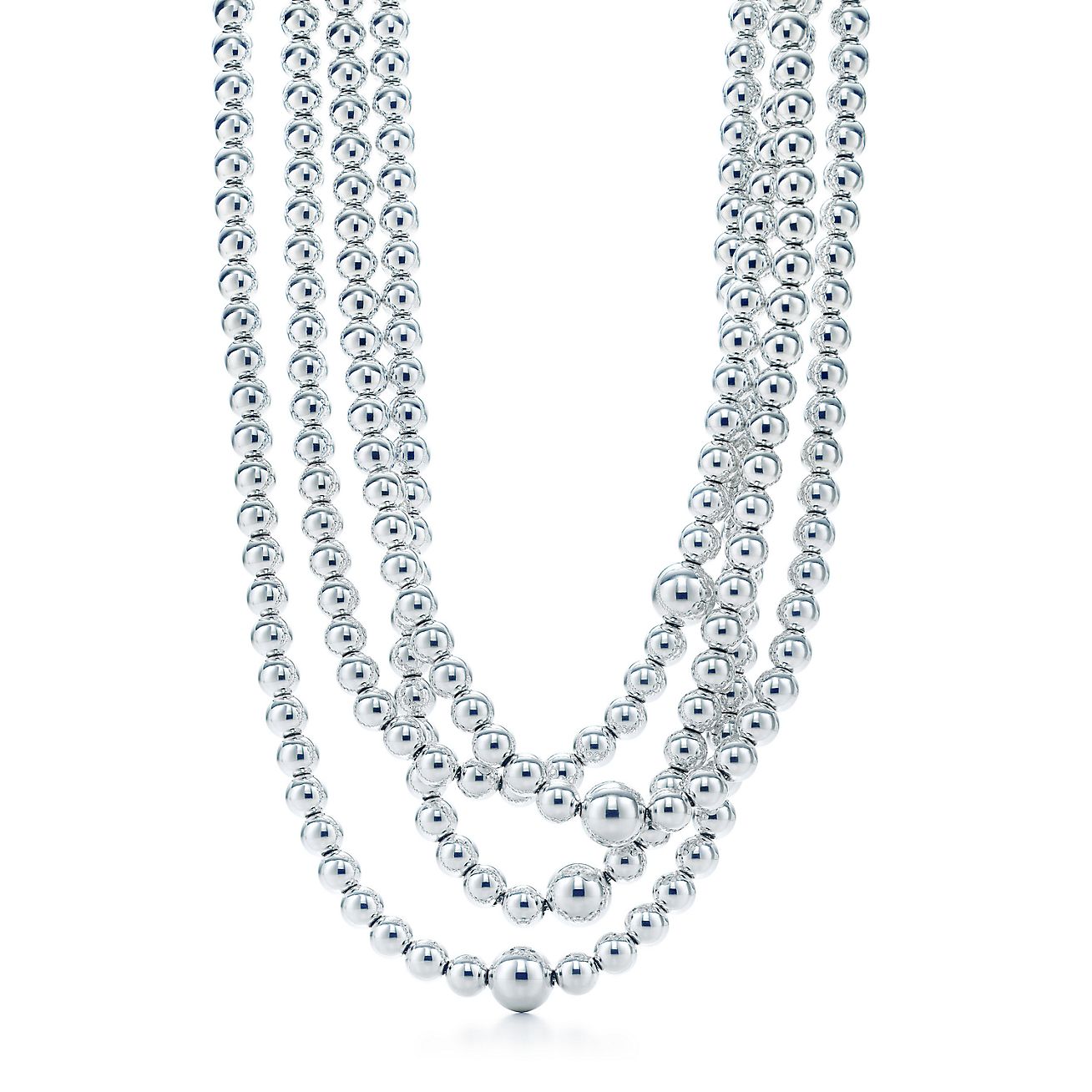 Tiffany Hardwear Ball Necklace in Sterling Silver