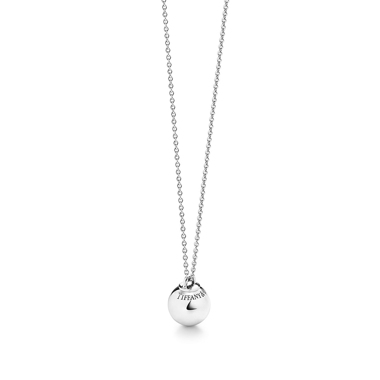 silverball necklace