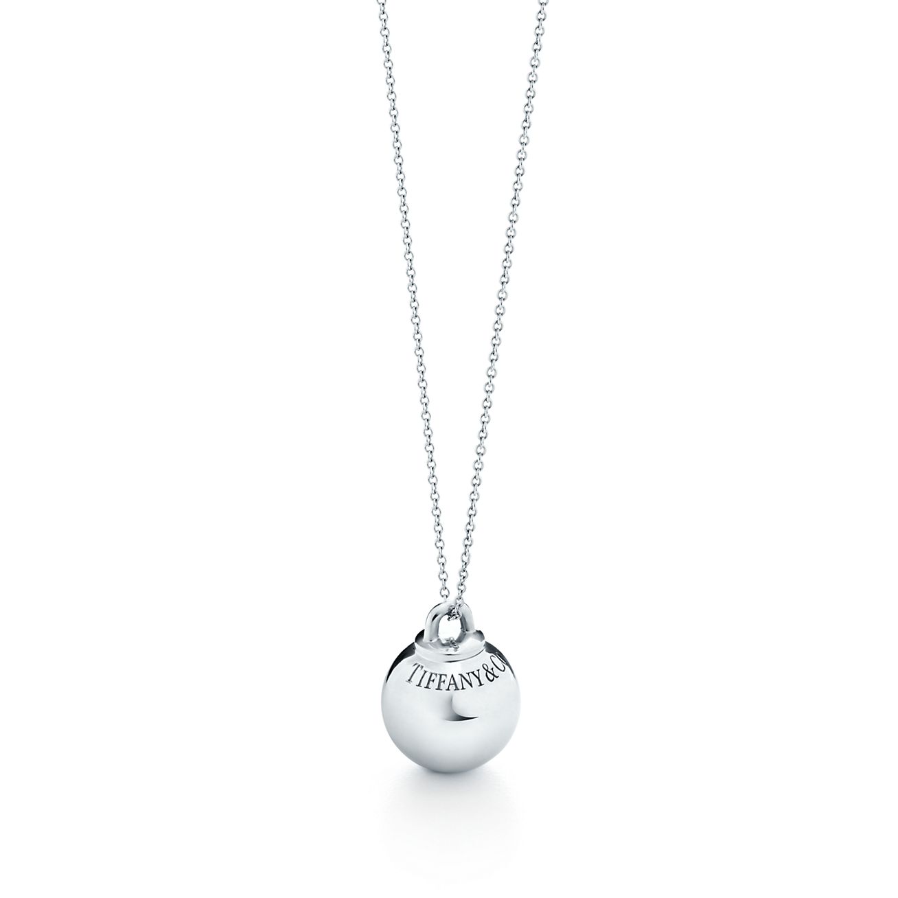 Ball Chain Silver Necklace - PDPAOLA