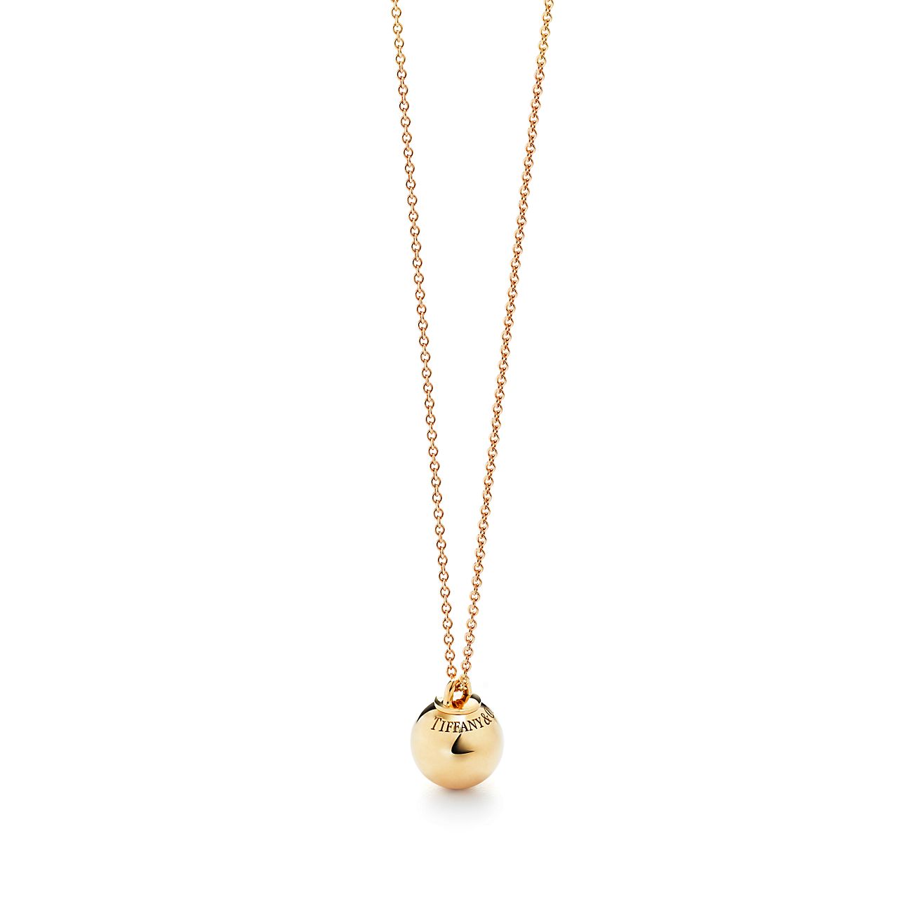 tiffany gold necklace