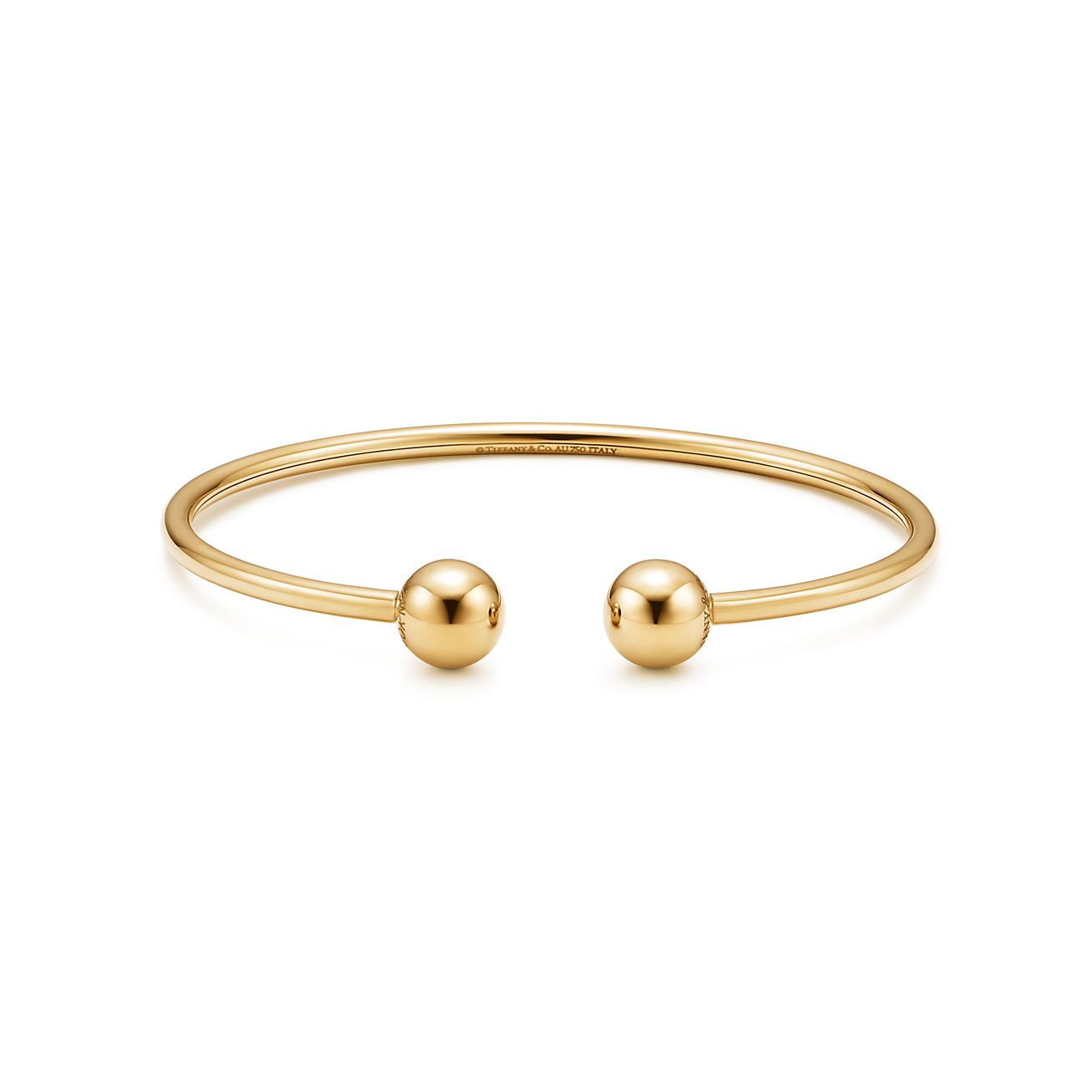 tiffany ball bracelet gold
