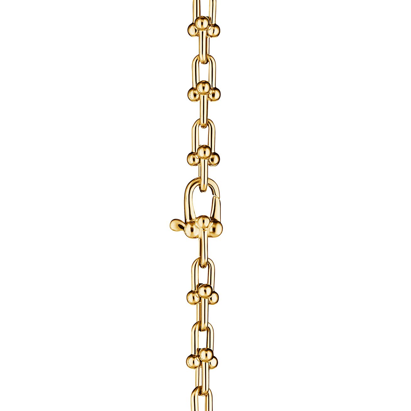 Tiffany HardWear Micro Link Necklace in Yellow Gold - Alternate shot 1 - Alternate shot 2