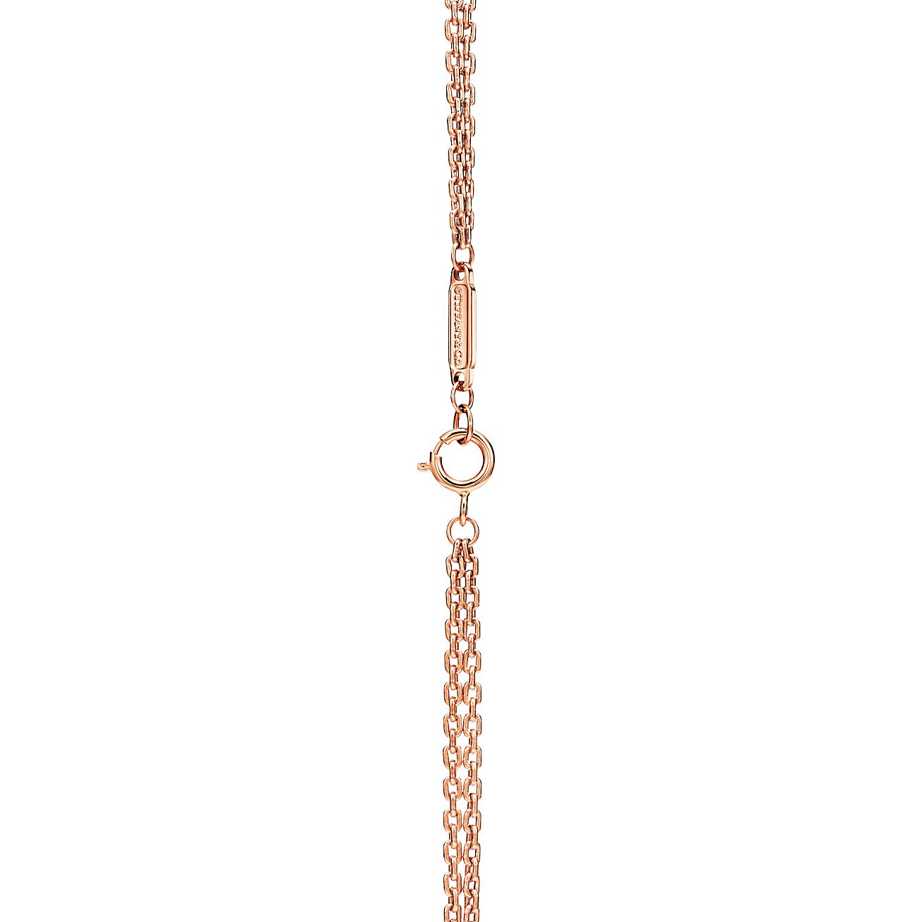 tiffany hardwear double link pendant