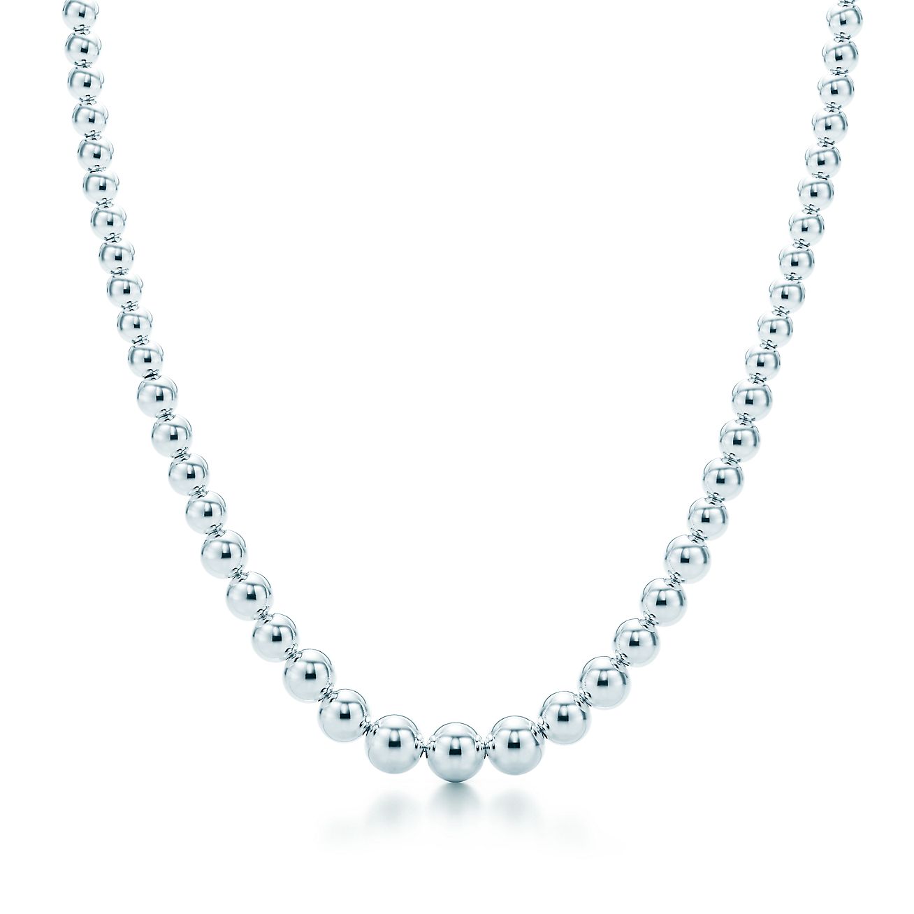 tiffany and co ball necklace