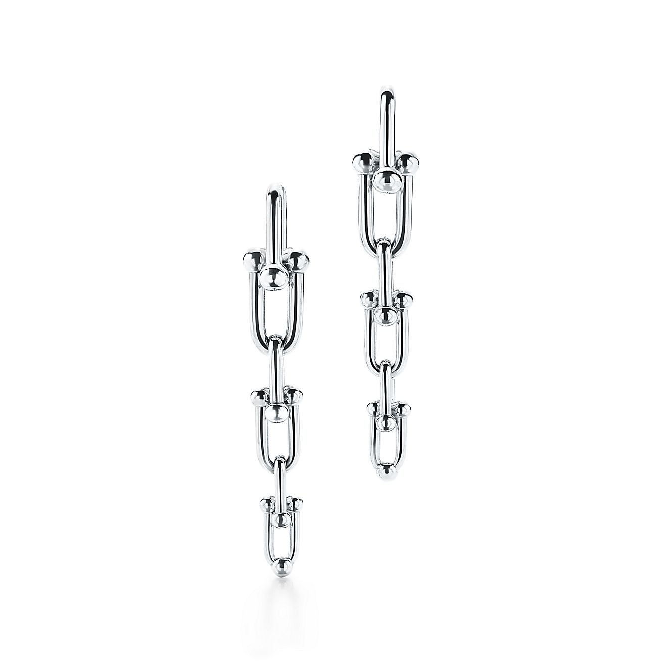 Tiffany HardWear Graduated Link Earrings