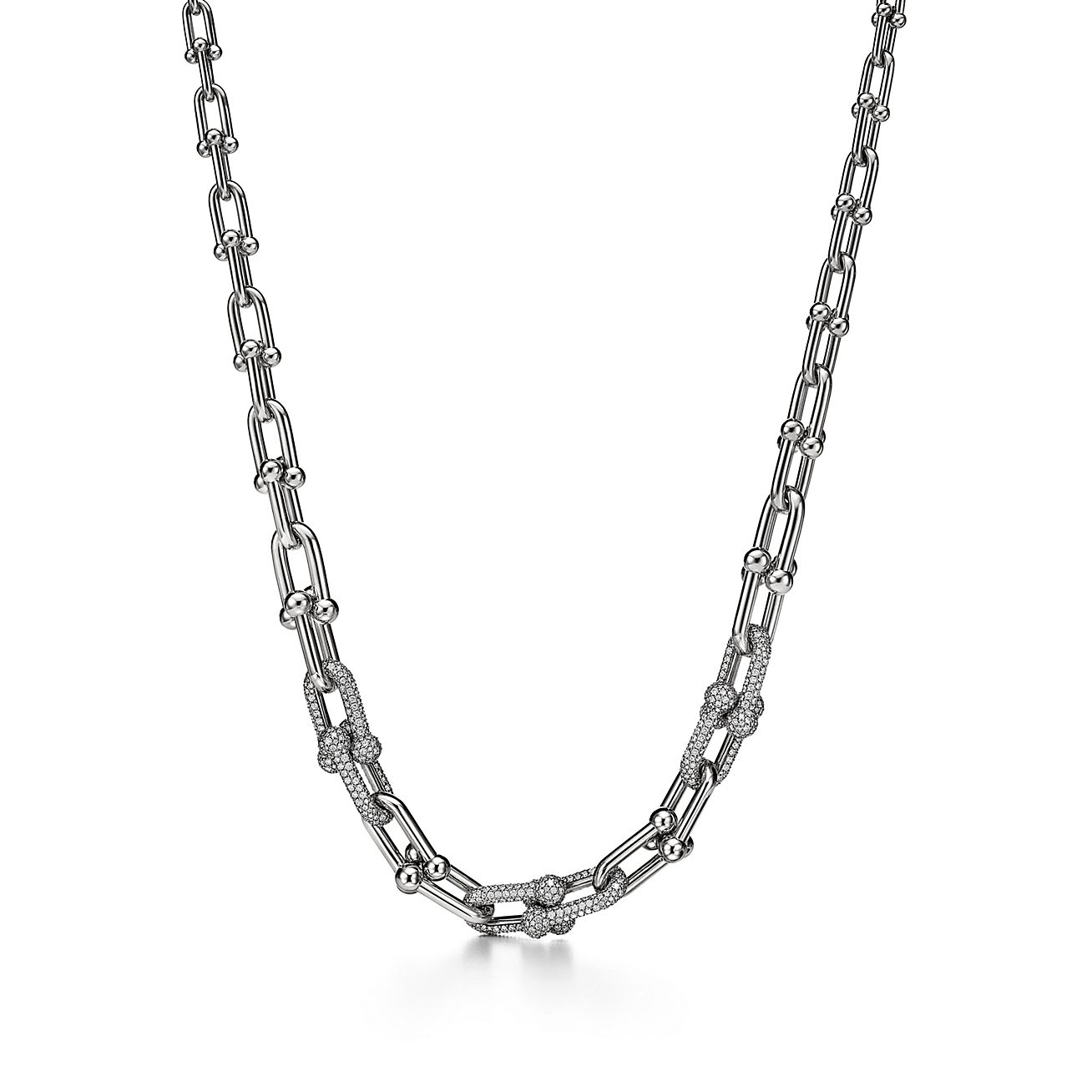 White company necklace