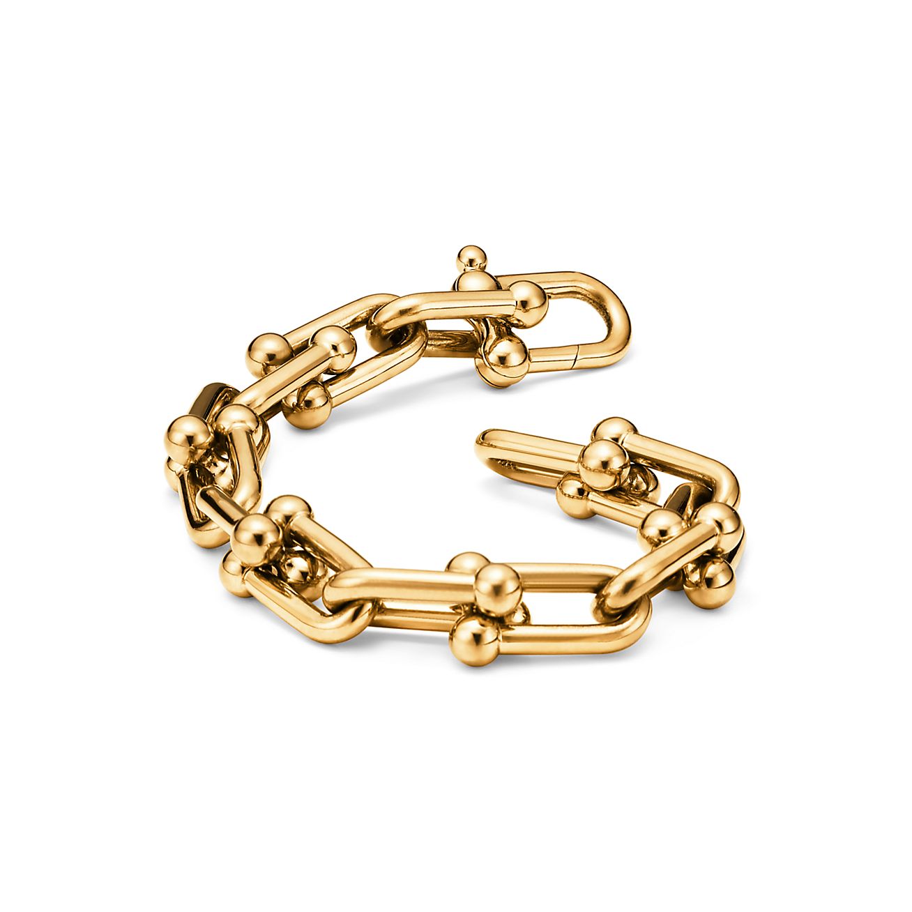 Tiffany HardWear link bracelet in 18k 