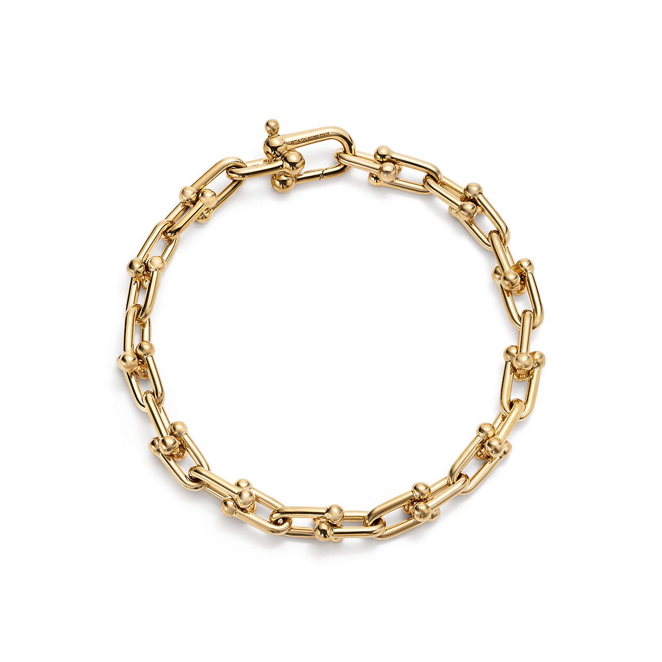 Tiffany HardWear Link Bracelet in Yellow Gold, Medium