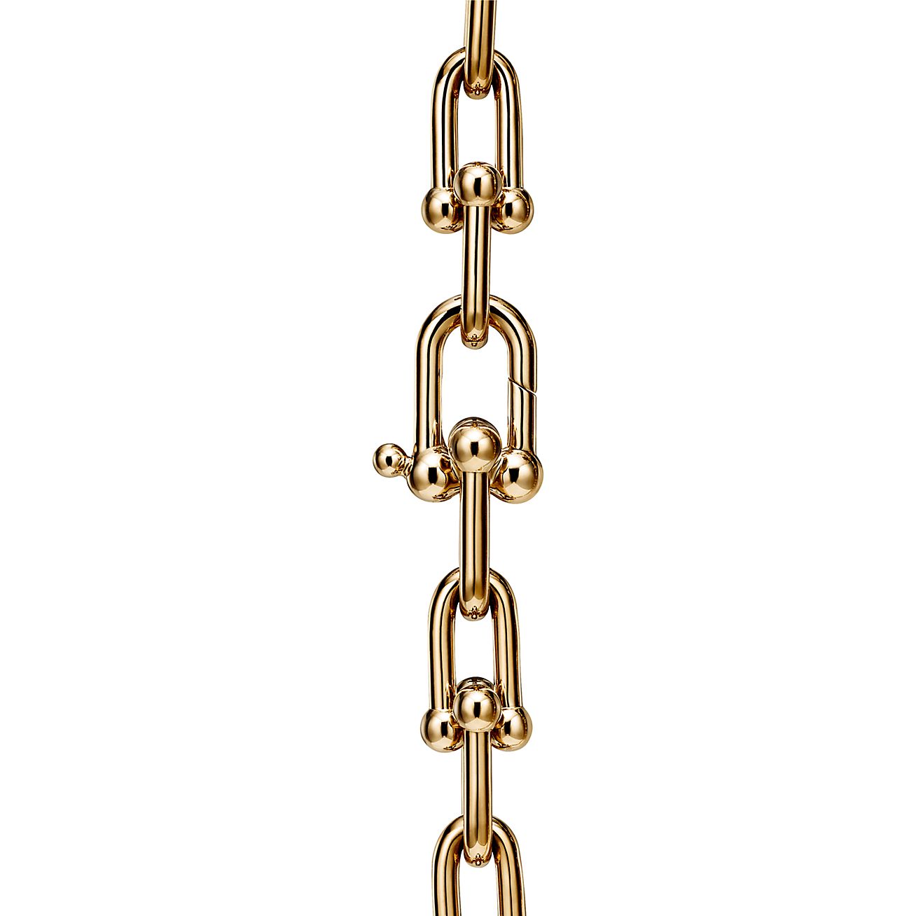 Tiffany HardWear Small Link Necklace in Yellow Gold