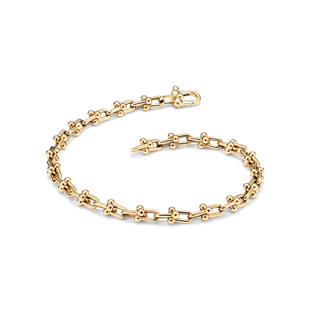 Tiffany HardWear micro link bracelet in 
