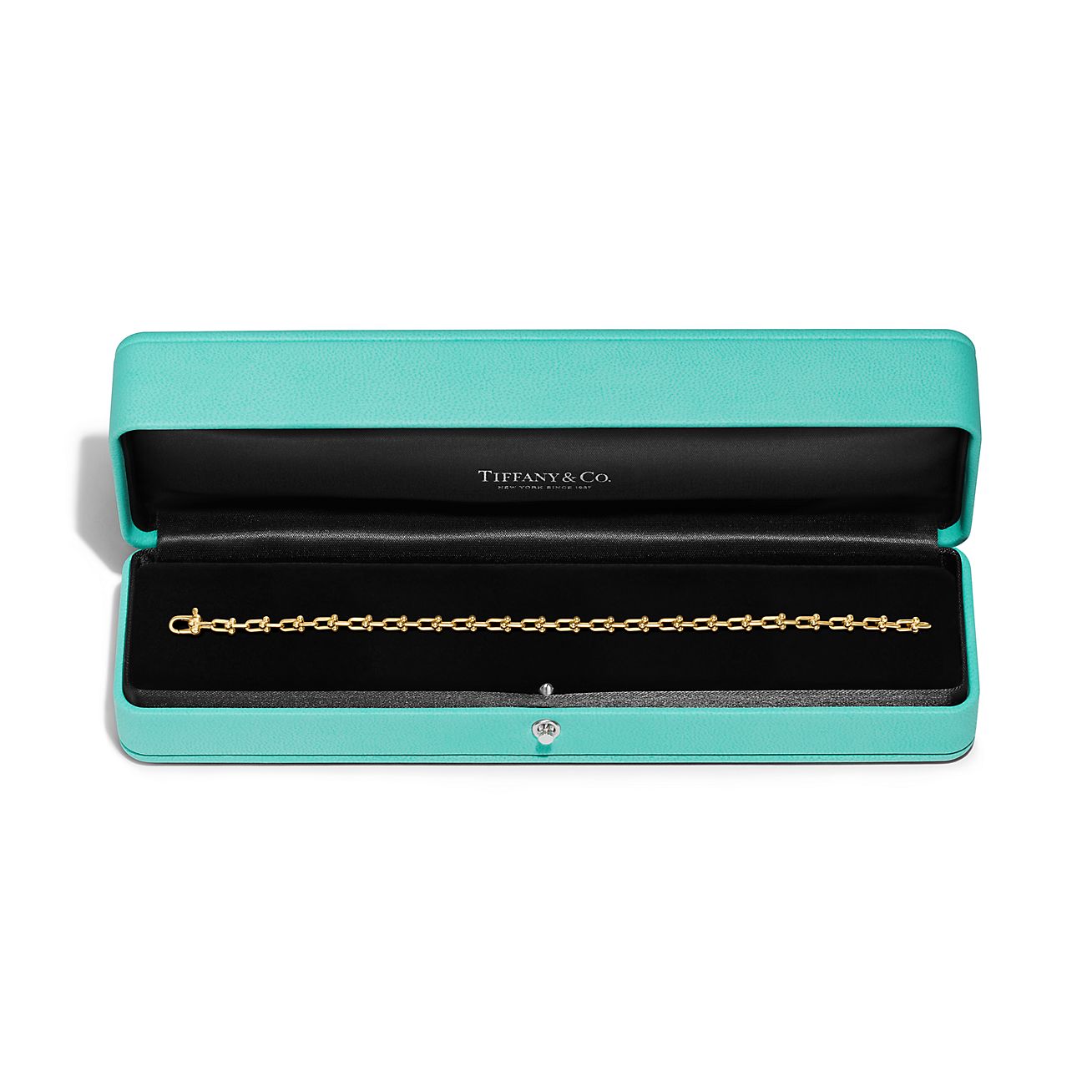 Tiffany HardWear Micro Link Bracelet in Yellow Gold | Tiffany & Co