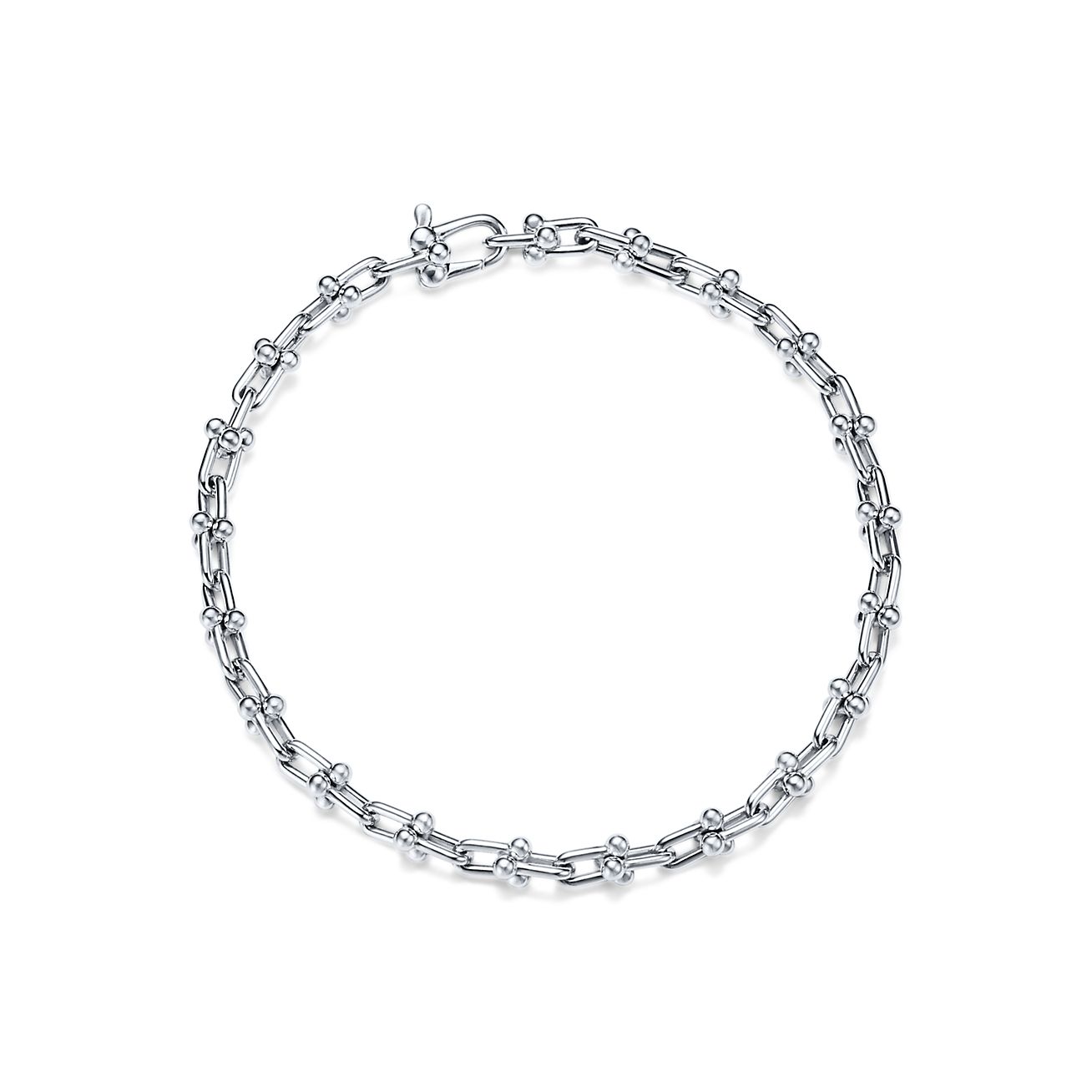 Tiffany HardWearMicro Link Bracelet in Sterling Silver