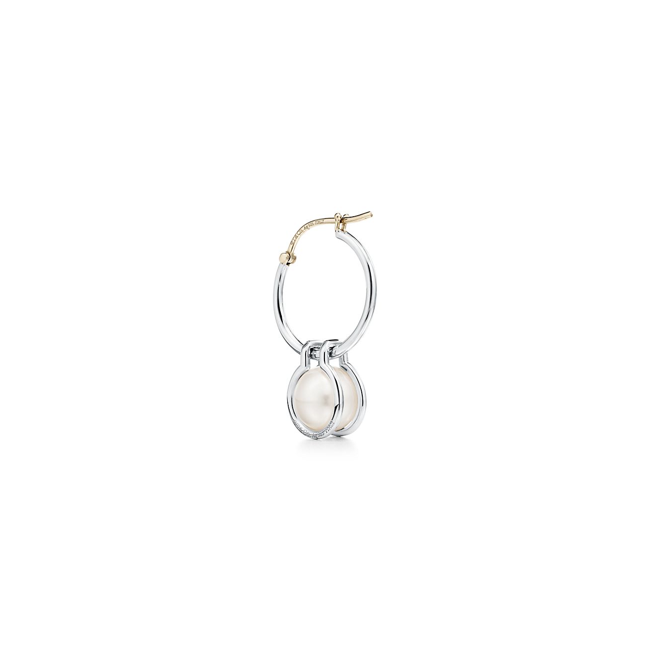 tiffany hoop earrings sterling silver