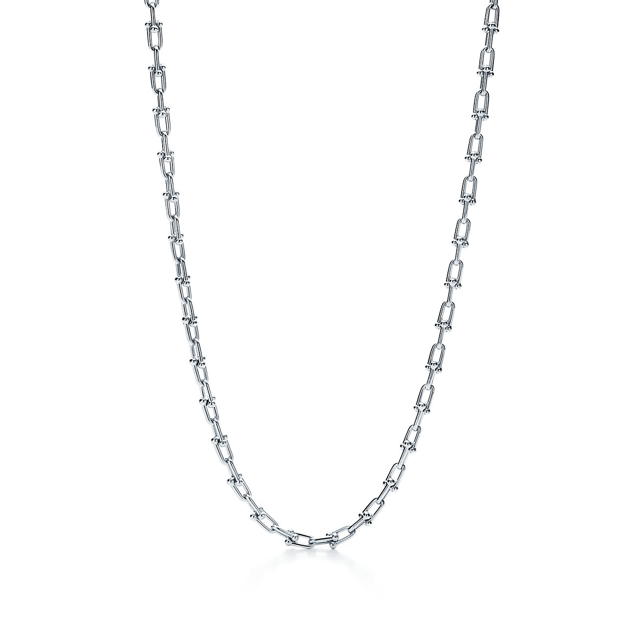 Tiffany Hardware Link Chain Necklace, Women's Fashion, Jewelry &  Organisers, Necklaces on Carousell