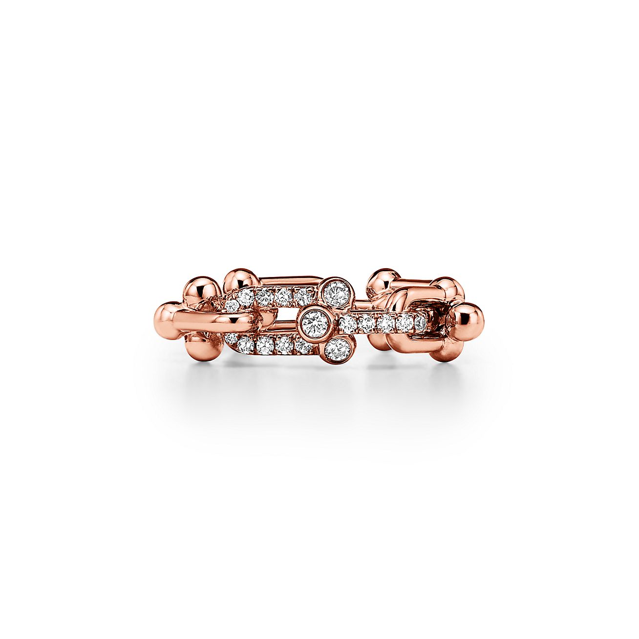 Tiffany and co store rose gold ring