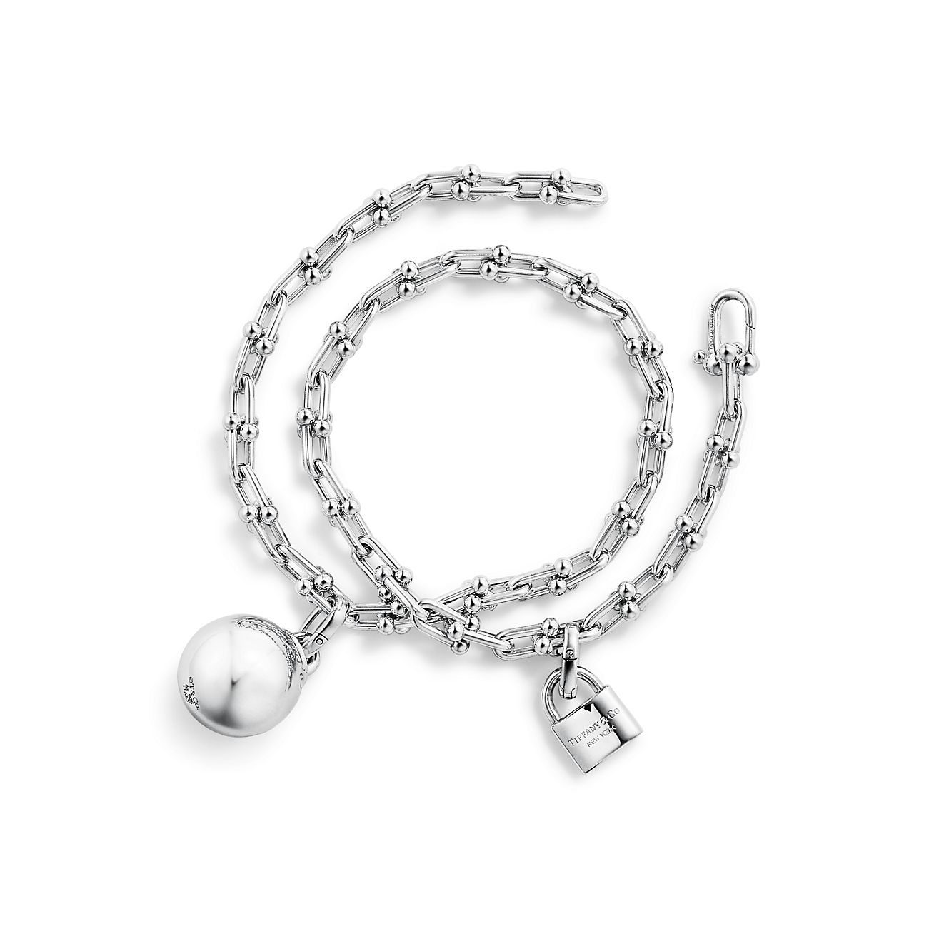 Authentic Tiffany & Co. Hardware wrap Bracelet #260-004-727-8721