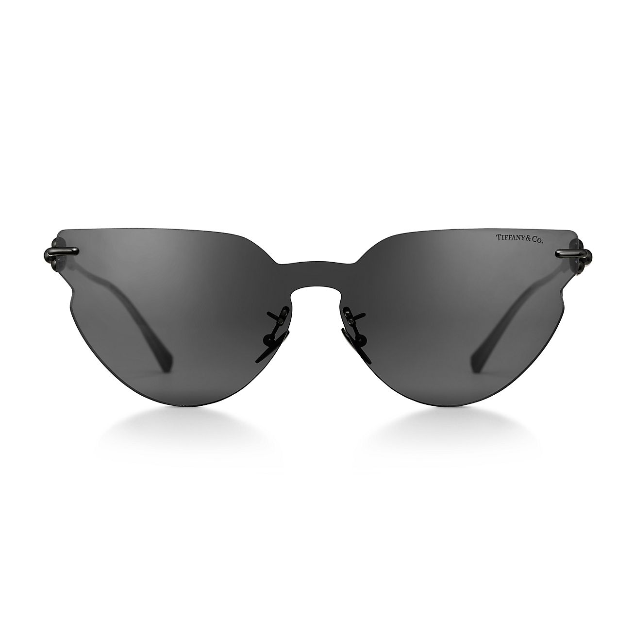 Tiffany HardWear Sunglasses in Titanium with Black Lenses Tiffany HardWear Sunglasses in Titanium with Black Lenses