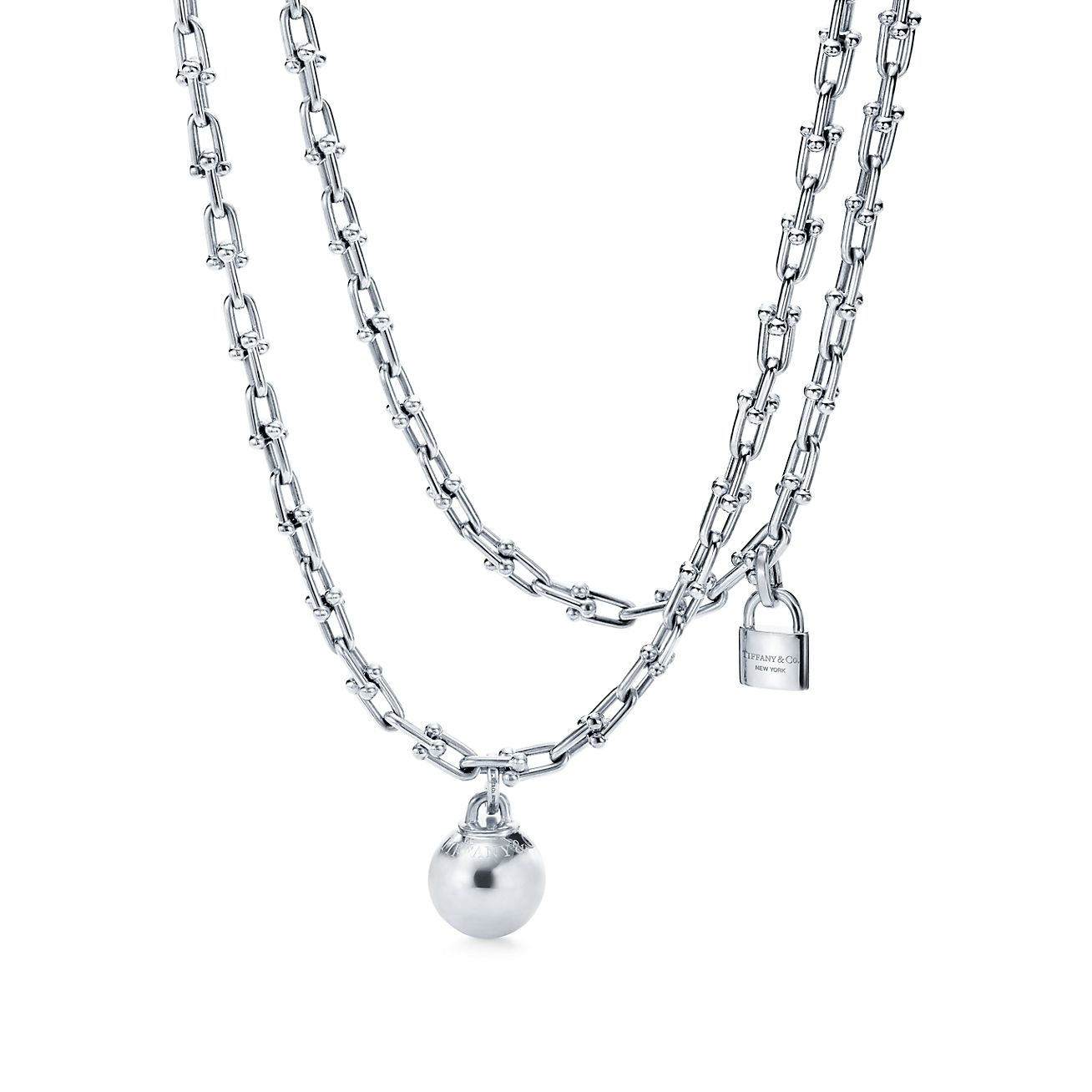 Tiffany HardWear wrap necklace in sterling silver. | Tiffany & Co.