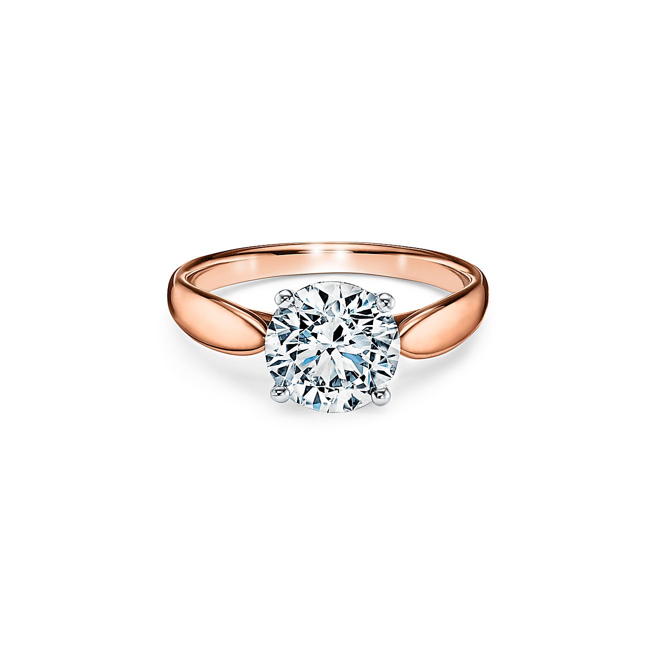 Pomolvochnoe Kolco Tiffany Harmony Iz Rozovogo Zolota 18 Karat Tiffany Co