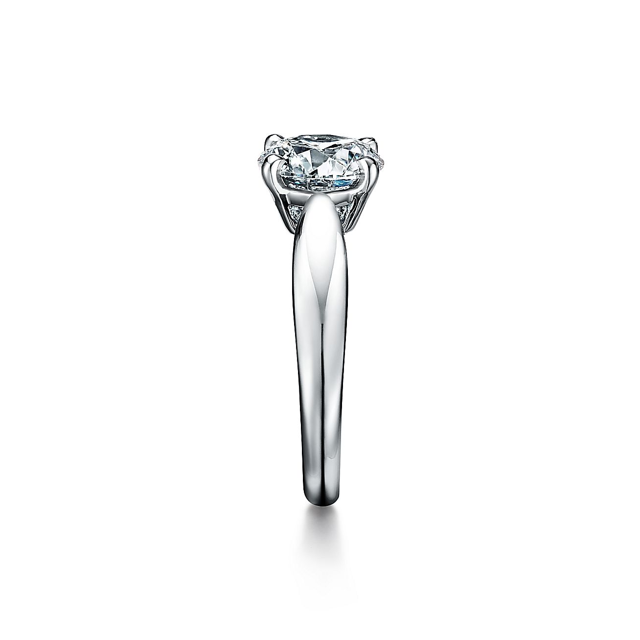 Pomolvochnoe Kolco Tiffany Harmony Iz Platiny Primer Garmonii I Izyashestva Tiffany Co