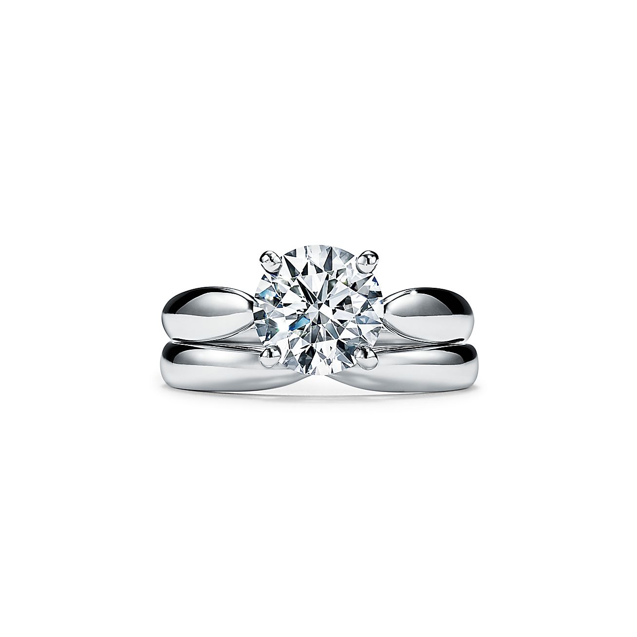 Pomolvochnoe Kolco Tiffany Harmony Iz Platiny Primer Garmonii I Izyashestva Tiffany Co