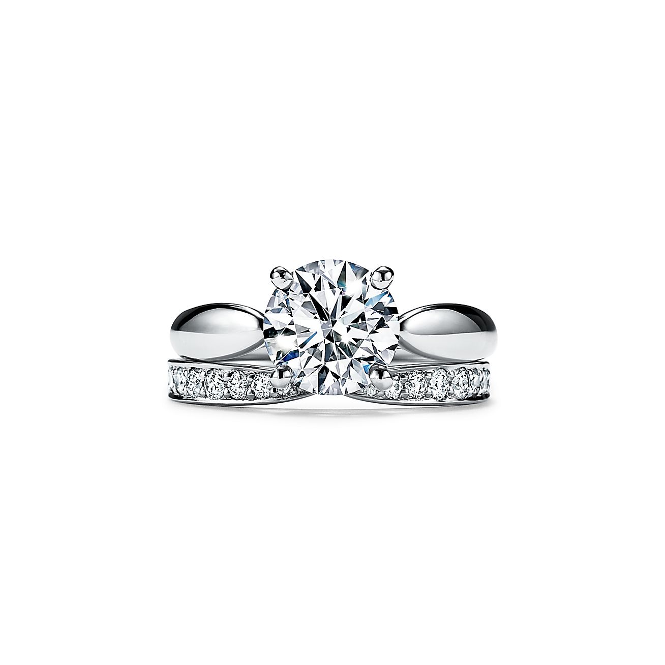 Pomolvochnoe Kolco Tiffany Harmony Iz Platiny Primer Garmonii I Izyashestva Tiffany Co