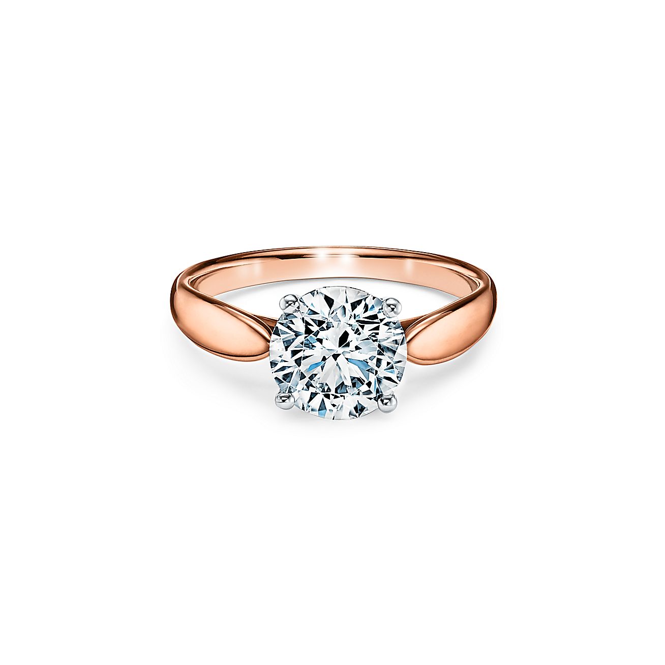 Tiffany Harmony Round Brilliant Engagement Ring In 18k Rose Gold Diamond ring wear it on your hand br it s gonna tell the world i m your only man br diamond diamond ring, wear it on your hand it's gonna tell the world, i'm your only man diamond ring. round brilliant engagement ring in 18k