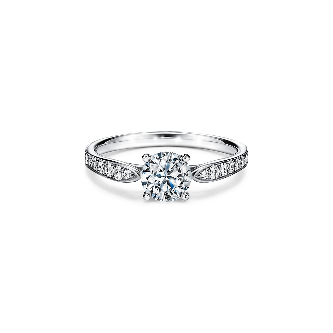 Tiffany Harmony® engagement ring with a 
