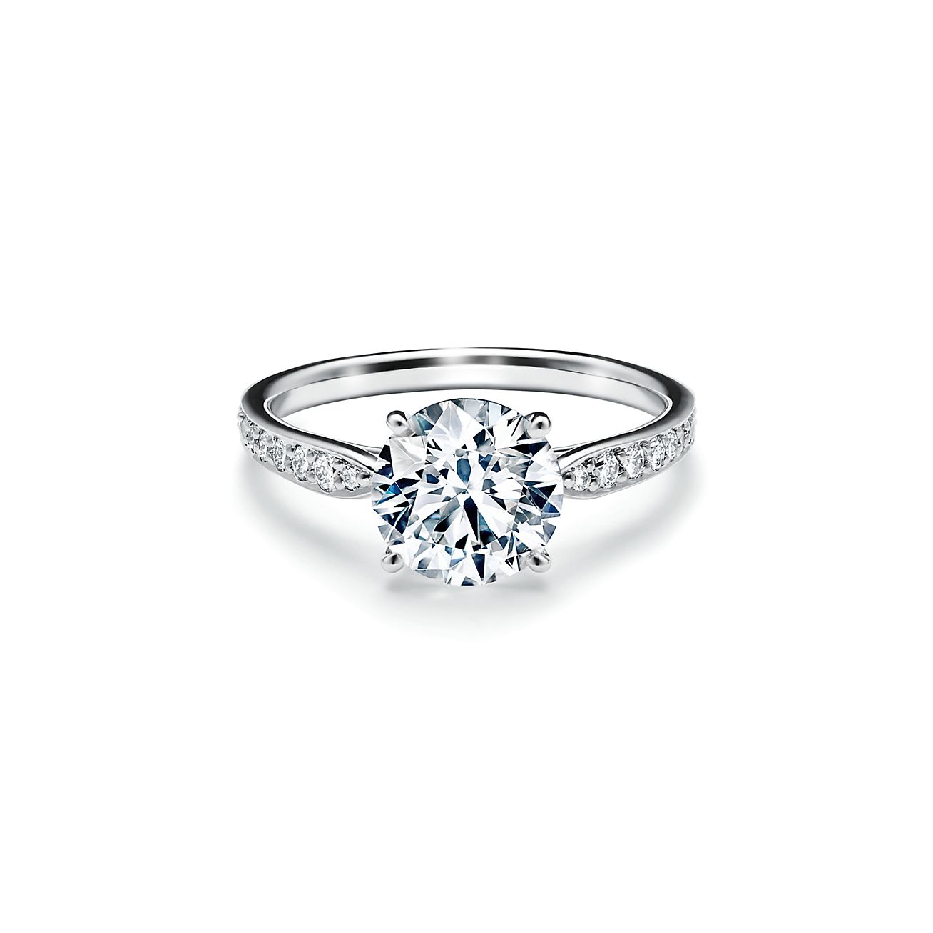 Tiffany Harmony® engagement ring with a 