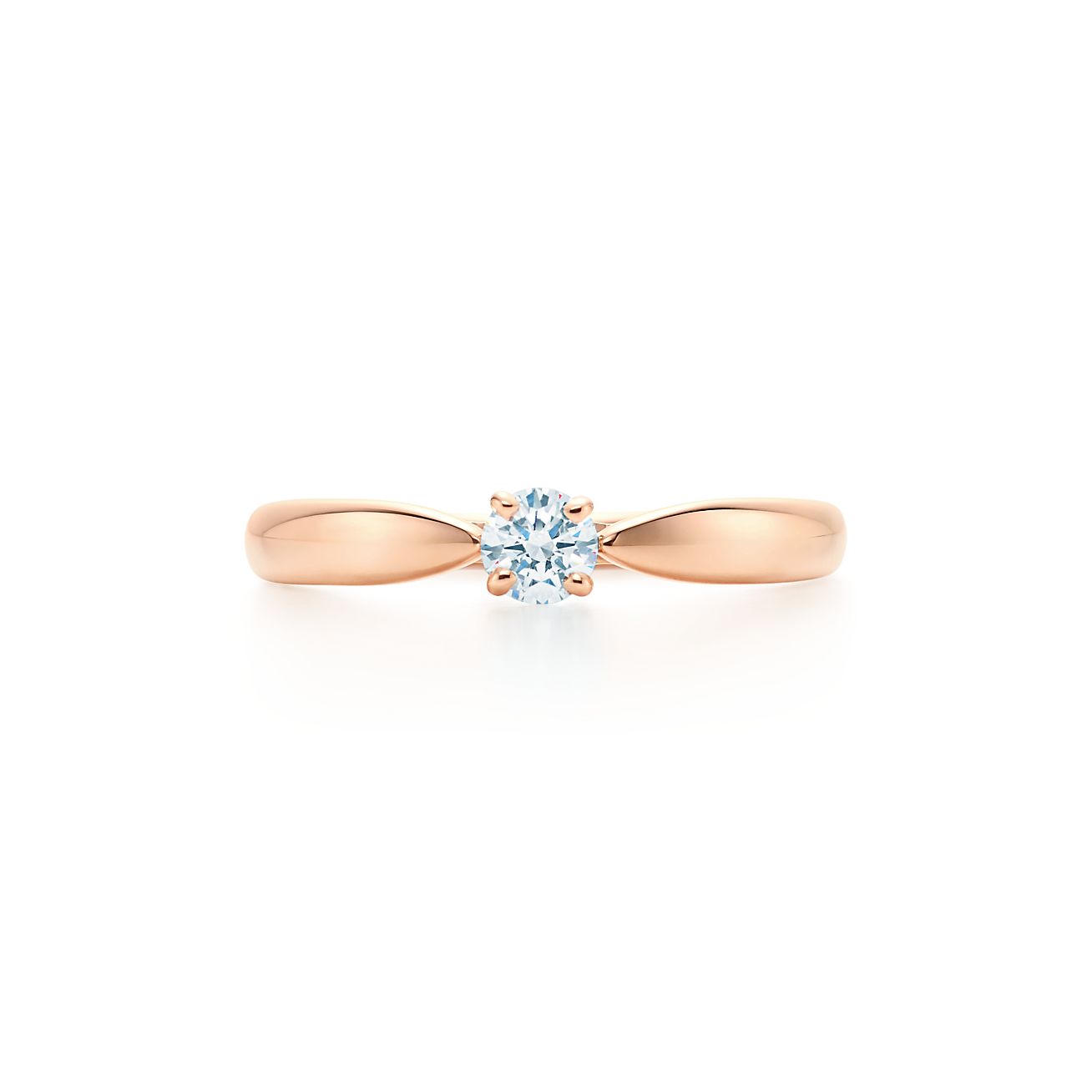 tiffany and co ring rose gold