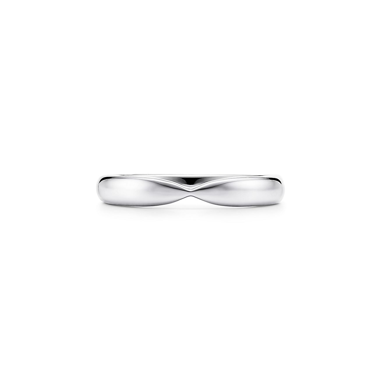 Tiffany Forever Wedding Band Ring in Yellow Gold, 3 mm Wide