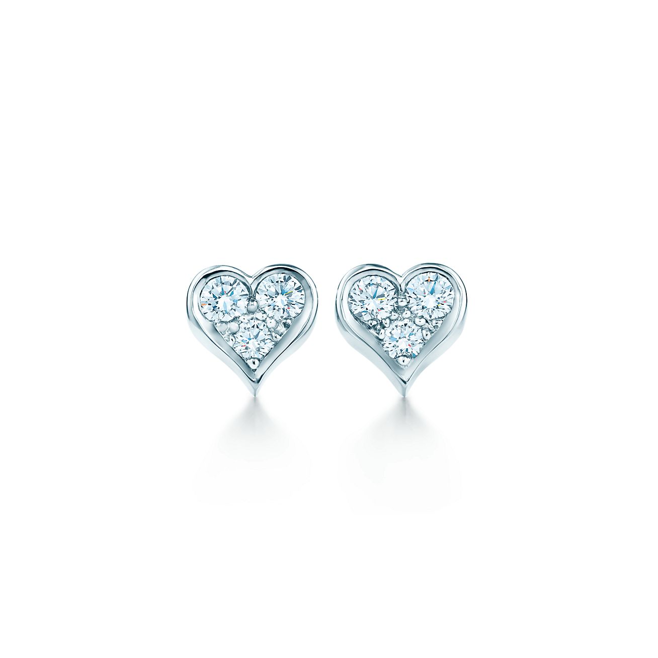 tiffany heart earrings