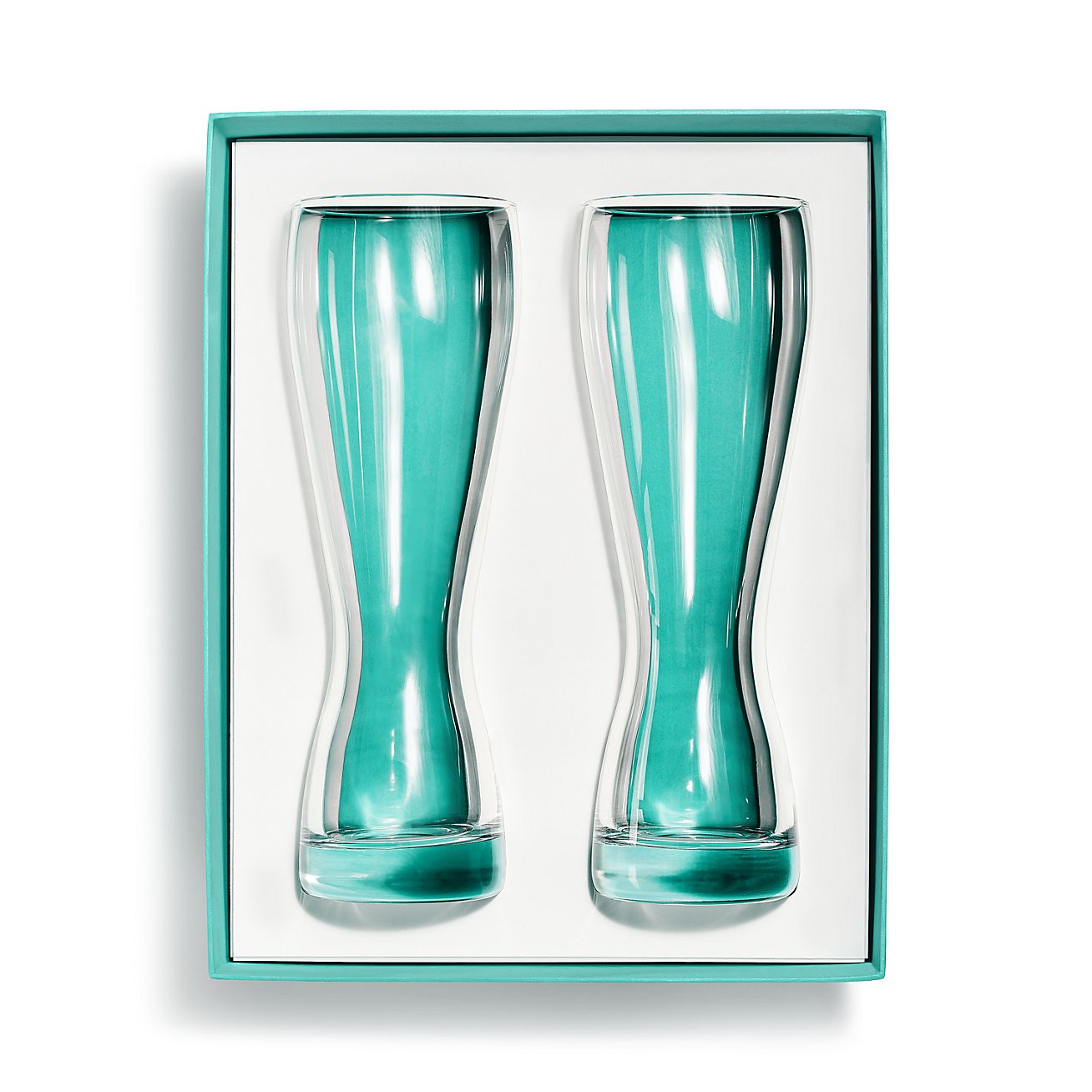 Tiffany Home Essentials Water Glass in Crystal Glass, Set of Four
