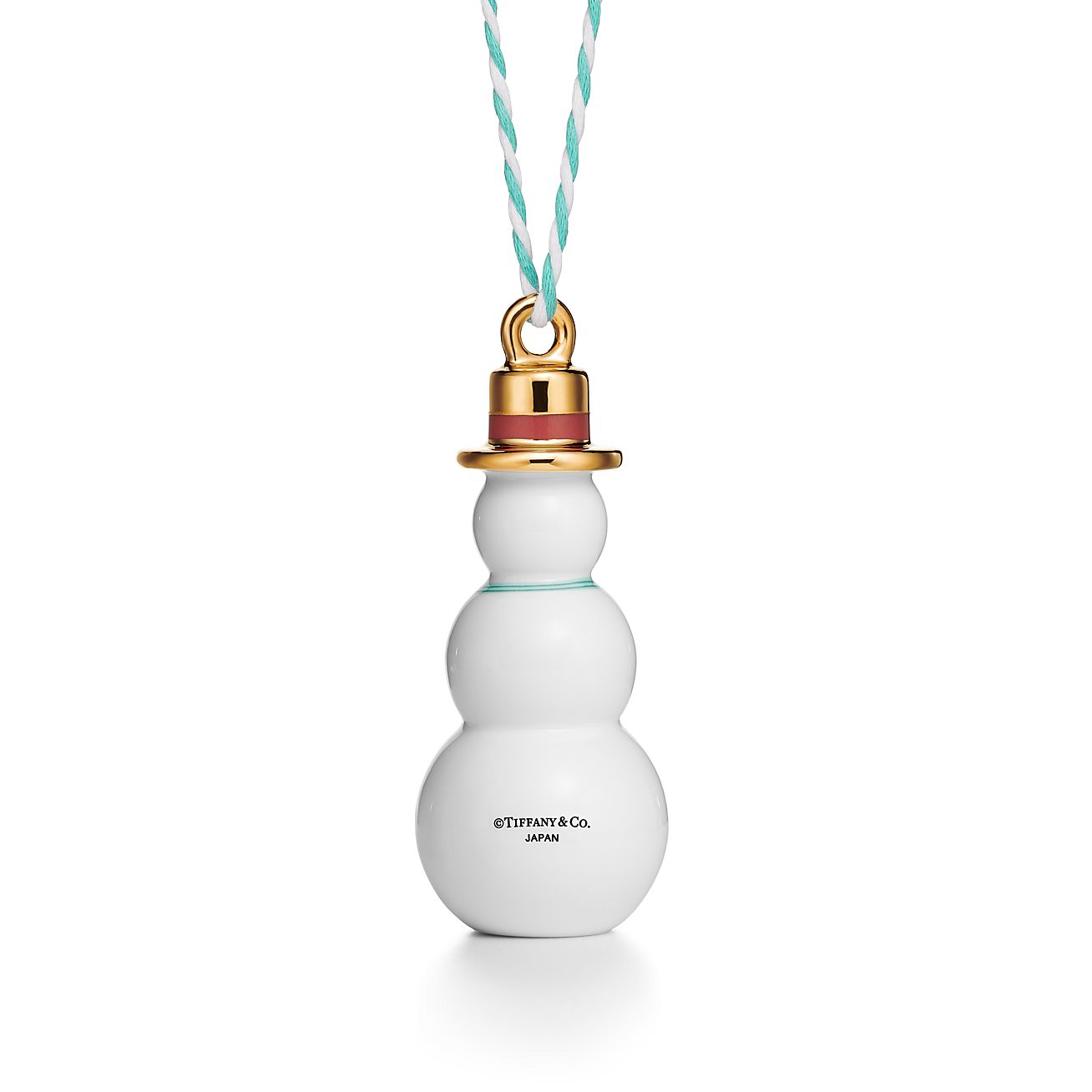 Tiffany Home Essentials Hawaiian Snowman Ornament in Multicolored 