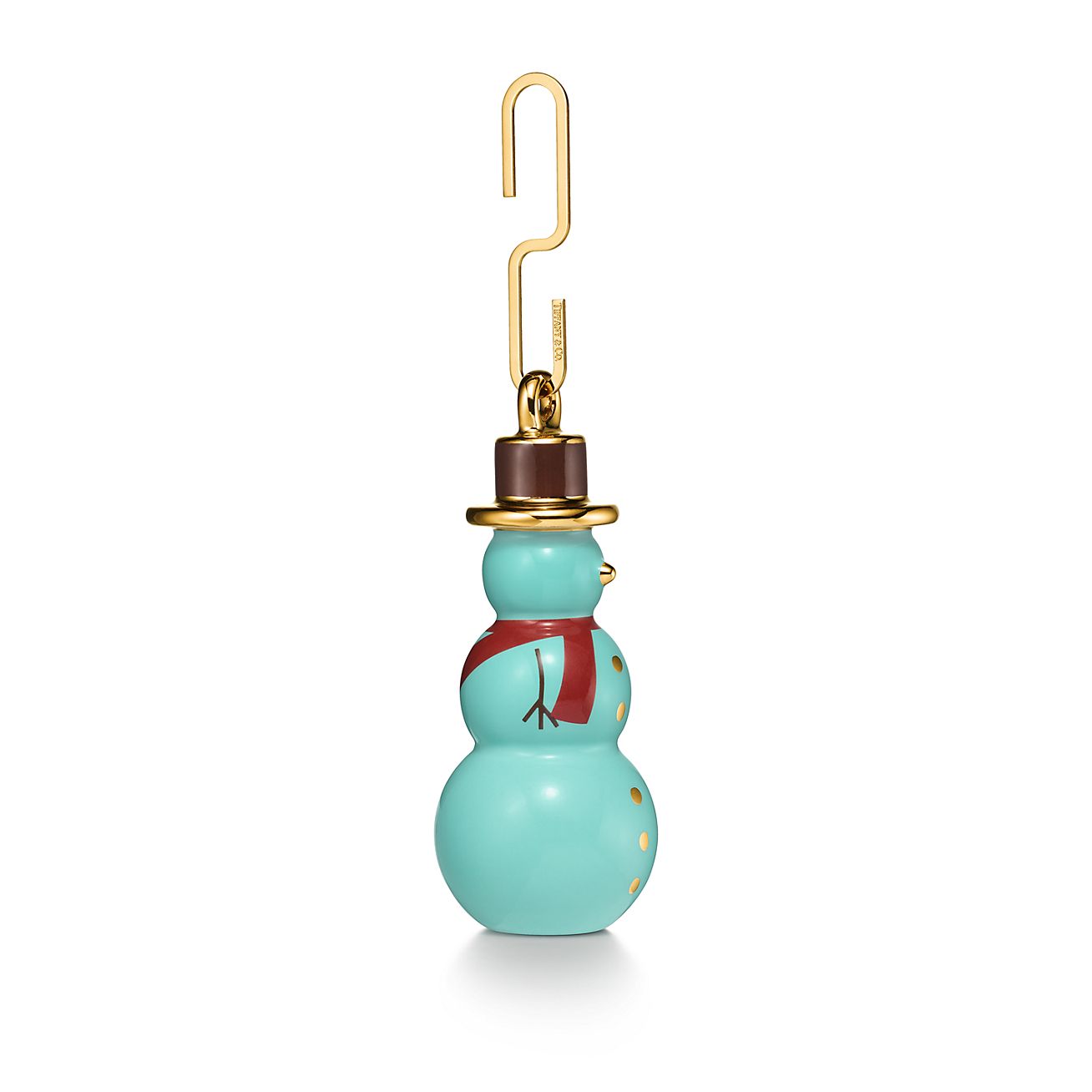 Tiffany Home Essentials Snowman Ornament in Bone China | Tiffany