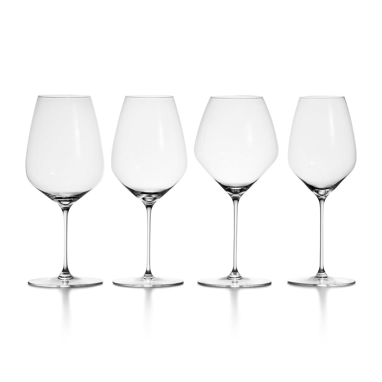Tiffany Home Essentials White Wine Glasses in Crystal Glass, Set of Two