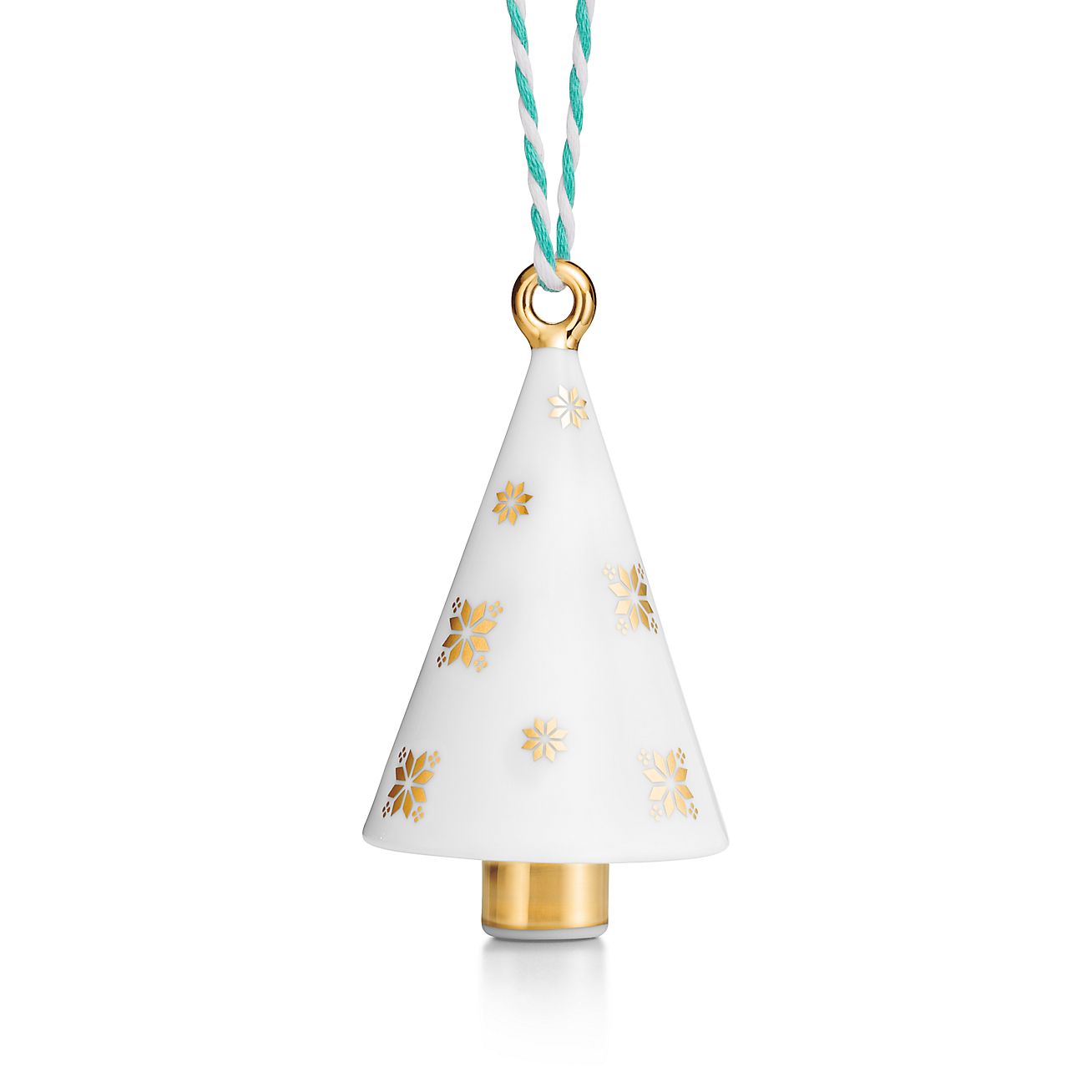 Tiffany & shops Co. Glass Christmas Tree Ornament