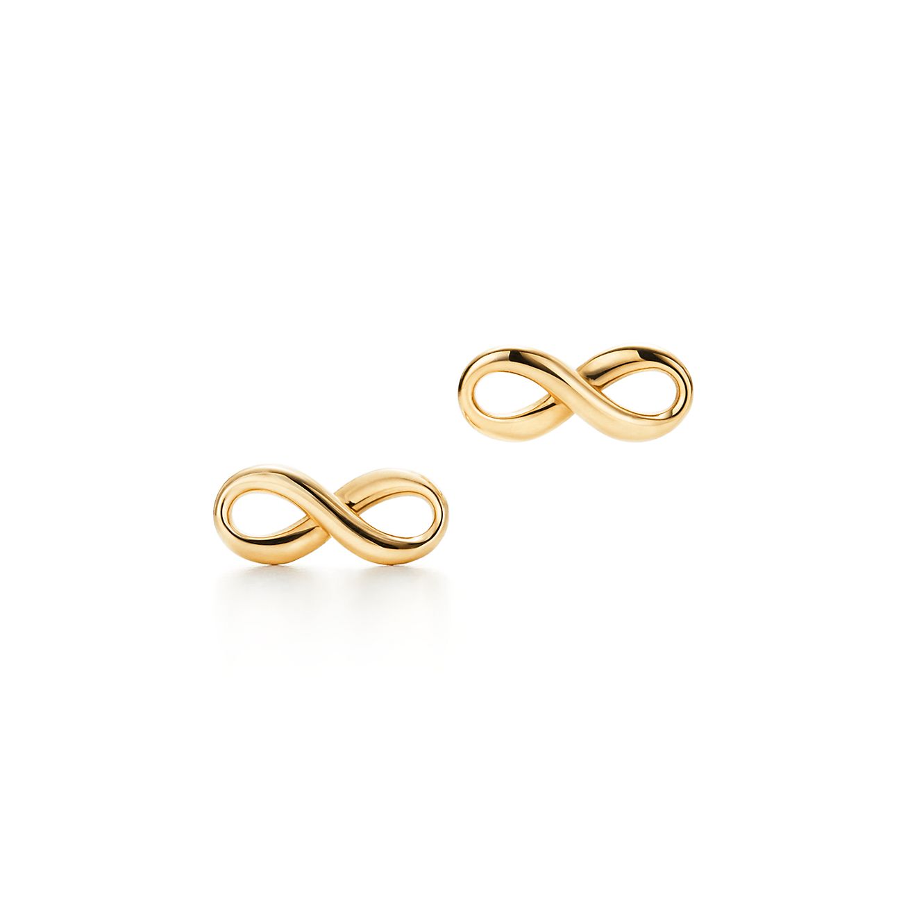 Tiffany Infinity earrings in 18k gold 