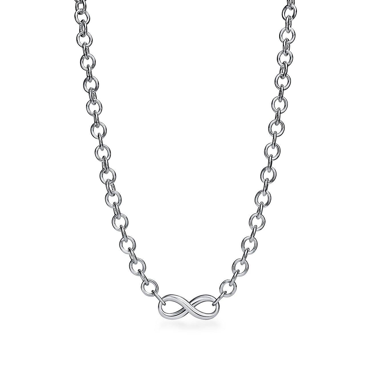 T&CO.® horseshoe charm in sterling silver on a chain. | Tiffany & Co.